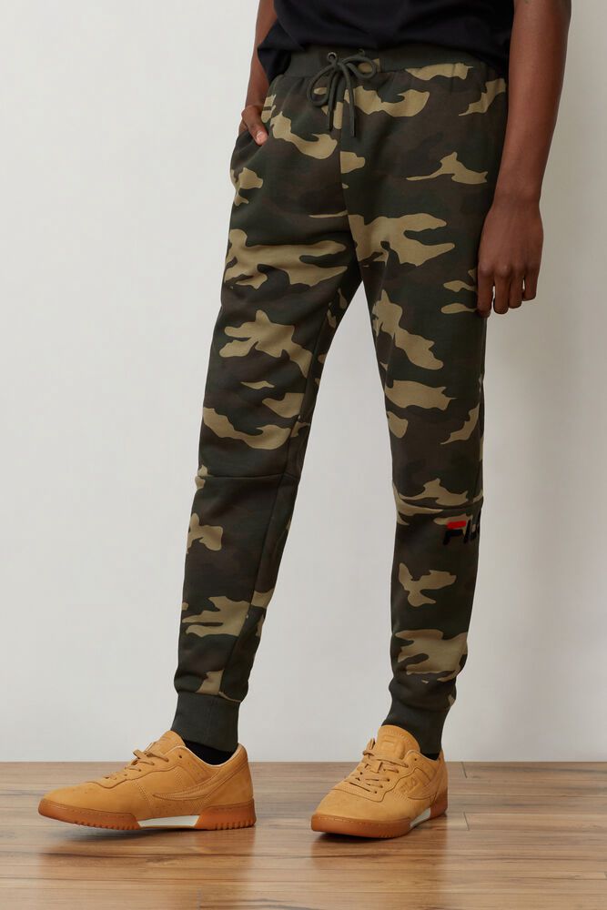 Fila Pants Mens Camo - Shockwave Jogger - Philippines 4279801-VO